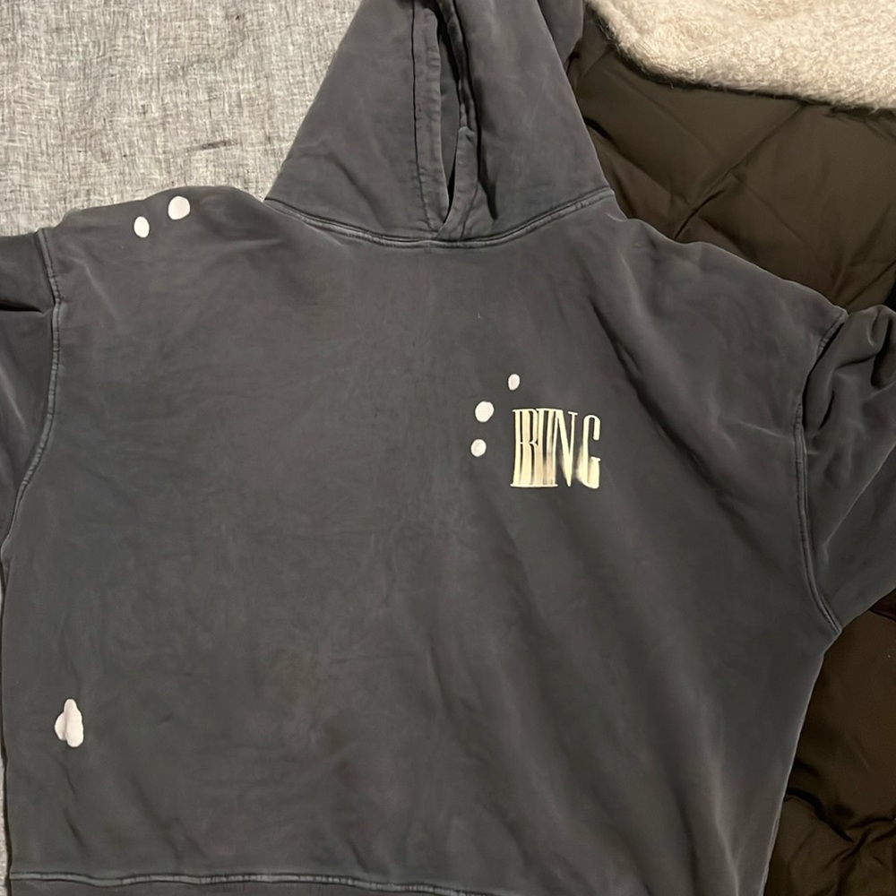 Anine Bing splatter hoodie